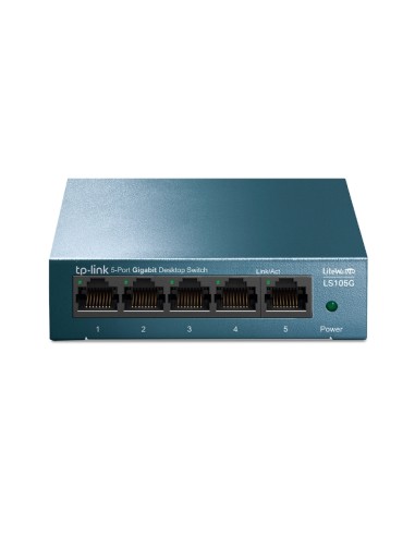 Switch de Escritorio 5 Puertos Gigabit -...