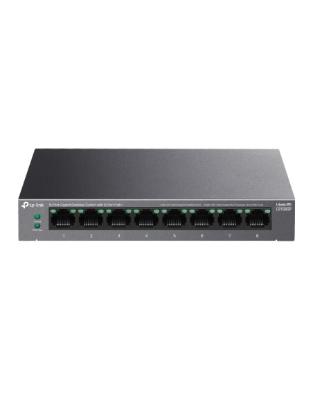 Switch 8 Puertos Gigabit PoE+ - TP-Link LS108GP