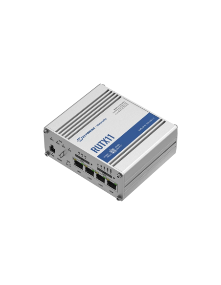 Router LTE CAT6 Gigabit Industrial WiFi Dual Band 802.11ac 300Mbps 4Gbe GPS 2 LTE - Teltonika RUTX11